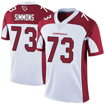 Lachavious Simmons Men's Arizona Cardinals Nike Inverted Silver Jersey -  Legend